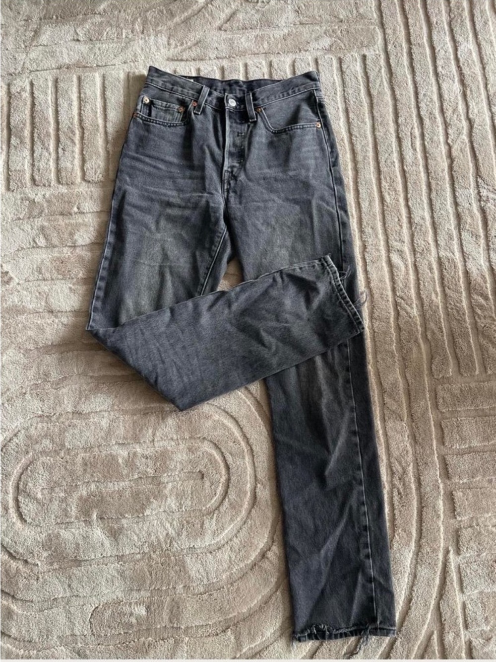 Levi’s 501 Black Straight Leg Jeans